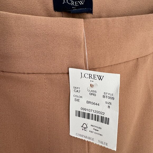 J Crew Factory Pleated Trouser - Picture 2 of 4